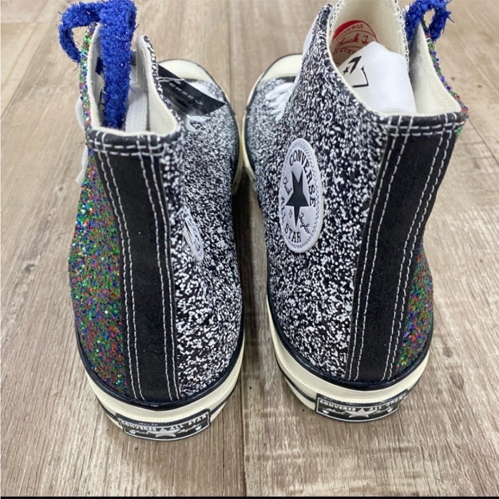 Converse Multicolor Glitter High-Top Sneakers - Picture 3 of 3